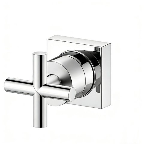 Acabamento para Registro 1/2" a 1" Trento Base Docol e Deca Cromado Addra