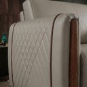 Ver imagem 7 de Poltrona Decorativa Aurora Pes Madeira Courino Tcs 726 Moll