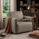 Ver imagem 6 de Poltrona Decorativa Aurora Pes Madeira Courino Tcs 726 Moll