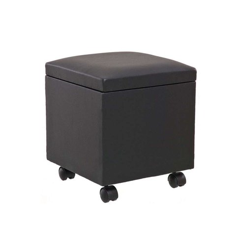 Puff Bau 40cm X 40cm X 40cm Courino com Rodizios