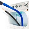Holikme Kit 2 Peças Limpeza de Secadora com Escova e Mangueira Azul Escuro 1,2m - 1