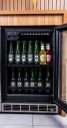 Ver imagem 3 de Cervejeira de Embutir Gourmet Profissional Bar 82 Litros Frigobar em Aço Inox Cozix