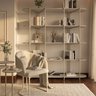 Estante Multiuso Livreiro Orgânica Industrial Enya 195,8cmx180cm  - 6