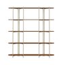 Estante Multiuso Livreiro Orgânica Industrial Enya 195,8cmx180cm  - 2