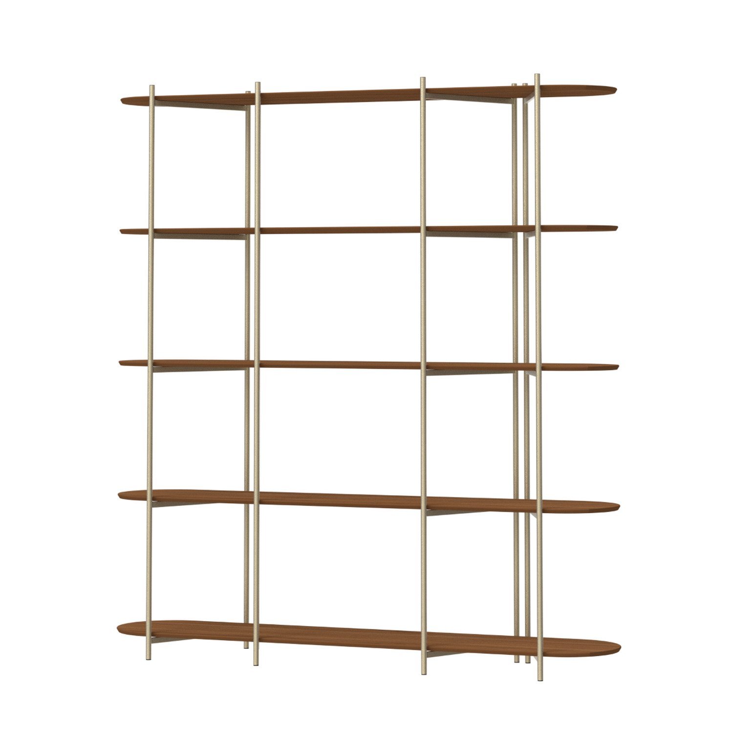 Estante Multiuso Livreiro Orgânica Industrial 195,8cmx180cm - 4