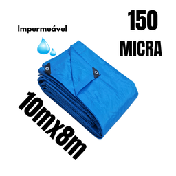 Lona Carreteiro Azul 150 Micras - 10x8m - Construmarcas - 3