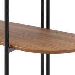 Estante Multiuso Livreiro Orgânica Industrial Enya 195,8cmx180cm  - 4