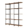 Estante Multiuso Livreiro Orgânica Industrial Enya 195,8cmx180cm  - 5