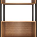 Ver imagem 4 de Estante de Livros 73CMX183CM 3000 Mn Tx - 73x183x32cm Marrom/Montana/Preto