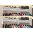 Ver imagem 2 de kit 4 uni Vintage AJL Multiuso Cabideiro Prateleira Araras De Roupas Banheiro Lavanderia Cabides sus