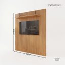 Ver imagem 7 de Rack com Painel para TV até 60 Polegadas MDF 163,2CMX220CM Siena Adria Bege