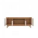 Ver imagem 4 de Rack com Painel para TV até 60 Polegadas MDF 163,2CMX220CM Siena Adria Bege