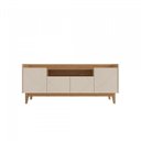 Ver imagem 4 de Rack com Painel para TV até 60 Polegadas MDF 163,2CMX220CM Siena Adria Bege