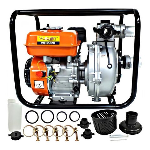 Motobomba Gasolina Alta Pressão P Irrigação Gotejamento 2''