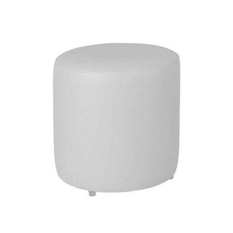 Puff Redondo 40cm X 40cm X 40cm Diametro Courino sem Rodizios
