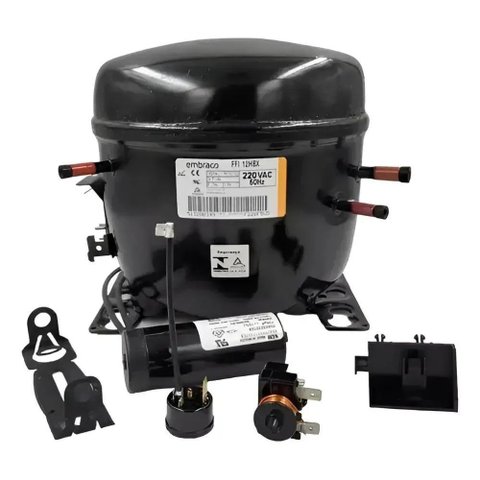 Compressor Embraco Ffi12hbx 1/3+hp 220v R134a Original W10393823