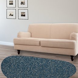 Tapete Formato Orgânico Rock 140cm X 200cm Amaretti Têxtil São João - 1