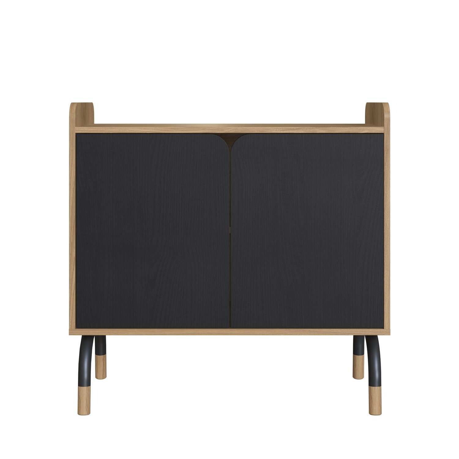 Armário Baixo 2 Portas 80cm Home Office Flexus - 5