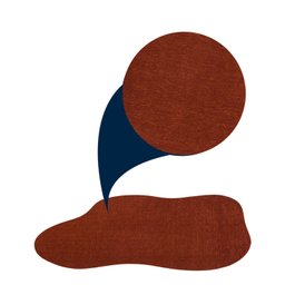 Tapete Formato Orgânico Lagune 140cm X 200cm Colore Têxtil São João - 3