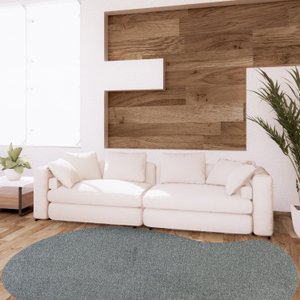 Tapete Formato Orgânico Volcano 200cm X 250cm Colore Têxtil São João