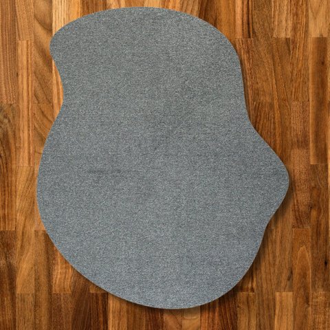 Tapete Formato Orgânico Volcano 200cm X 250cm Colore Têxtil São João