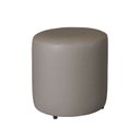 Ver imagem 1 de Puff Redondo X 40cm Courino sem Rodizios Bege