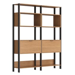 Estante para Sala de Estar - 144,5x183x32cm - 2