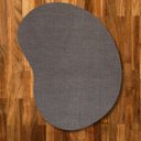 Ver imagem 2 de Tapete Formato Orgânico Bean 200cm X 250cm Lumiere Têxtil São João