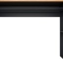 Ver imagem 4 de Escrivaninha Mesa Escritório 1 Gaveta 120cm Industrial Montana e Preto