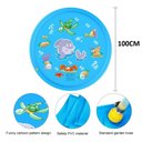 Ver imagem 2 de Piscina Infantil Inflável com Chafariz, Tapete Pulverizador de Água Refrescante para Crianças