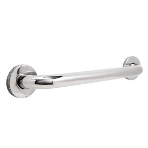 Barra de Apoio 30cm para Idoso e Deficiente Inox Polido