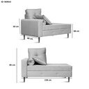 Ver imagem 4 de Recamier Calçadeira Cancun 158cm X 85m X 80cm