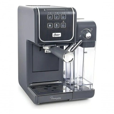 Cafeteira Expresso Oster Primalatte Touch BVSTEM6801M-017 Cinza 110V