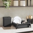 Ver imagem 2 de Kit Cozinha 4 Peças Escorredor Lixeira Porta Talher Dispenser - Stolf