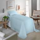 Ver imagem 1 de Jogo de Cama Solteiro Algodão 180 Fios 3 Pçs Liso Conforto