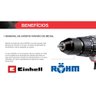 Parafusadeira Furadeira de Impacto com Maleta 2 Baterias 18v Te-cd 18/2 Einhell - 5