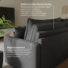 Sofá Cama Retrátil e Reclinável 180cm Colibri CabeCasa MadeiraMadeira - 6