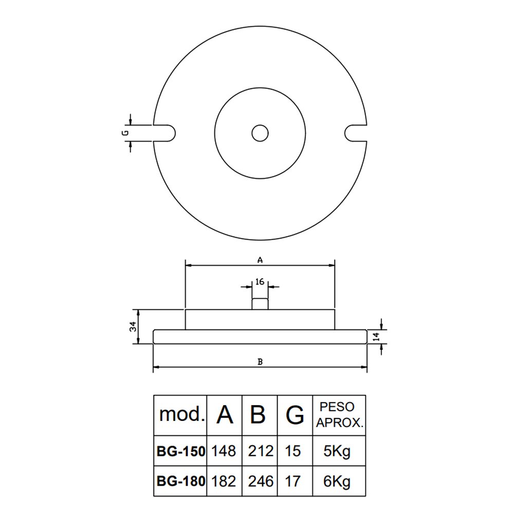 Base Giratória para Morsa Precisão Modelo M-150 - Hidalgo - 4