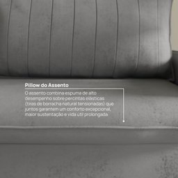 Sofá Cama Retrátil e Reclinável 180cm Colibri CabeCasa MadeiraMadeira - 8