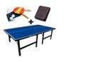 Ver imagem 3 de Mesa de Ping Pong Mdp 18mm 1002 Klopf + Kit Suporte, Rede, Bolinhas 5030 + Capa para Mesa Aberta/mon
