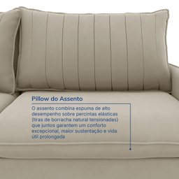 Sofá Cama Retrátil e Reclinável 180cm Colibri Cabecasa Madeiramadeira - 6