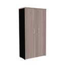 Ver imagem 1 de ARMÁRIO ALTO 2 PORTAS PANDIN P25 - NATURALLE/PRETO AA1600P25