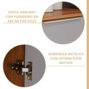 Ver mais imagens de Cozinha Modulada 9 Peças Brilhante 1 Cristaleira 3 Balcões 4 Armários Aéreo 1 Torre Cinamomo/Platina