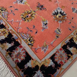 TAPETE PERSA TABRIZ NAKCHE 0,76X1,22 Persas / Artesanais - 2