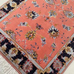 TAPETE PERSA TABRIZ NAKCHE 0,76X1,22 Persas / Artesanais - 4