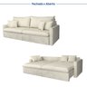 Sofá Cama Retrátil e Reclinável 260cm Colibri CabeCasa MadeiraOriginals - 7