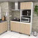 Ver imagem 2 de Conjunto Cozinha Modular Balcão Cooktop Torre Quente