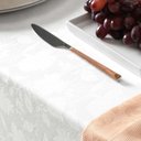 Ver imagem 3 de Toalha de Mesa Retangular 165x270cm Easy Wash Victória - Karsten Branca