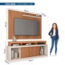 Ver imagem 5 de Rack com Painel para TV até 70 Polegadas MDF 224cmx224cm Valença