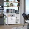 Área De Serviço Armário De Chão 2 Portas Tampo Branco AJL STORE COZINHA - 4